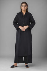 2 Pc Solid Cambric Stitched Co - ords - Prime Point Store