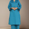 2 Pc Solid Cambric Stitched Co - ords - Prime Point Store