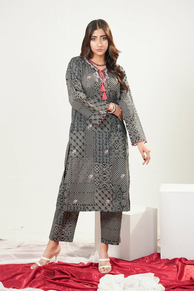 2 Piece - Embroidered Lawn Suit - Prime Point Store