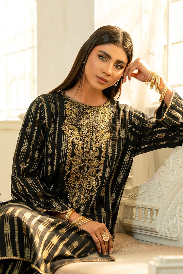 2 Piece Jacquard Stitched Suit - Prime Point Store