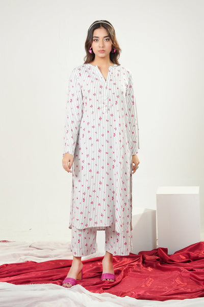 2 Piece - Printed Lawn Suit - Prime Point Store