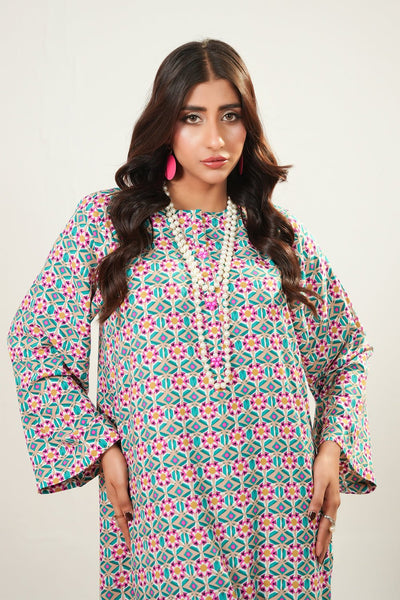 2 Piece - Printed Lawn Suit - Prime Point Store