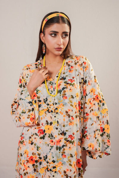 2 Piece - Printed Lawn Suit - Prime Point Store