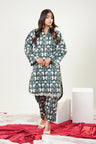 2 Piece - Printed Lawn Suit - Prime Point Store