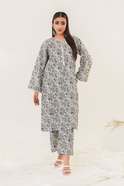 2 Piece - Printed Lawn Suit - Prime Point Store