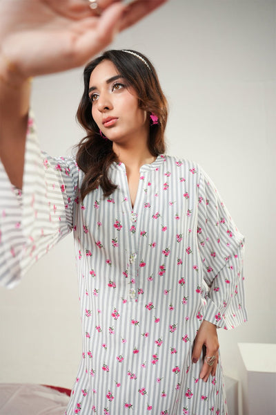 2 Piece - Printed Lawn Suit - Prime Point Store