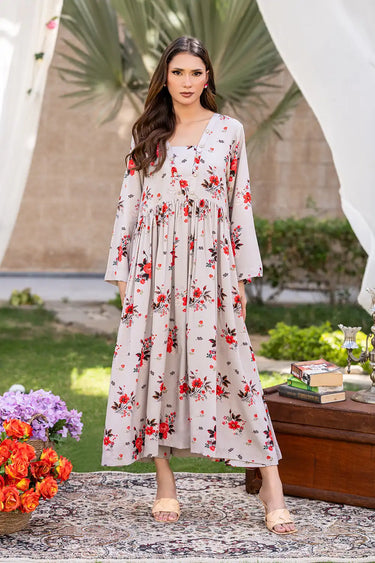 2 Piece - Printed Cambric Suit