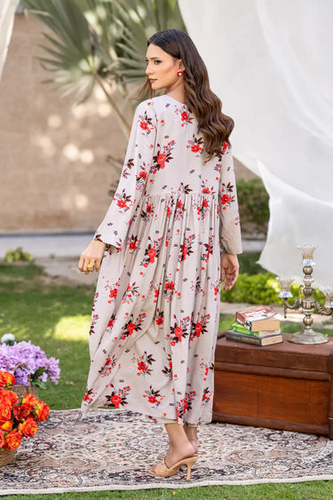 2 Piece - Printed Cambric Suit