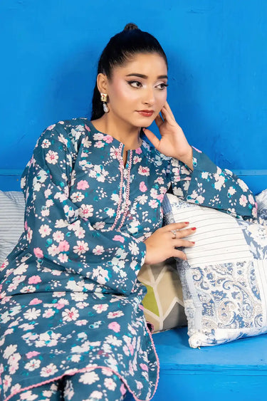 2 Piece - Printed Lawn Suit