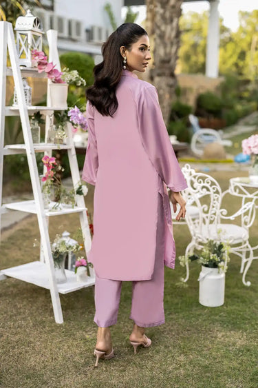 2 Piece - Dyed Silk Suit