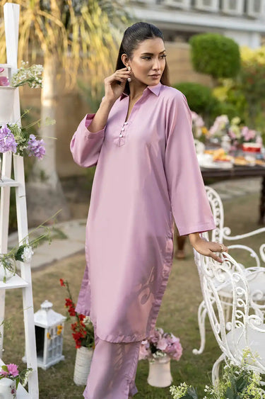 2 Piece - Dyed Silk Suit