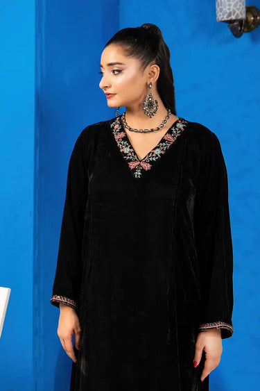 1 Piece - Dyed Velvet Shirt