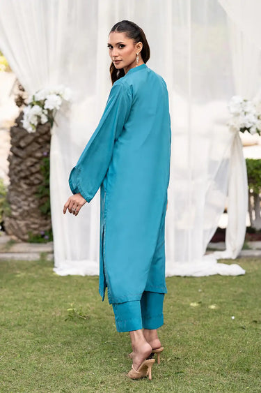 2 Piece - Dyed Silk Suit