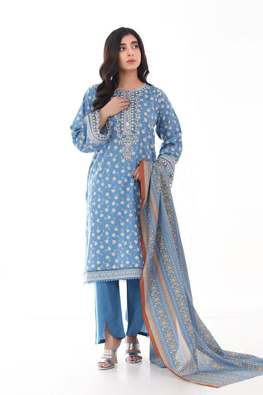3 Piece - Embroidered Lawn Suit