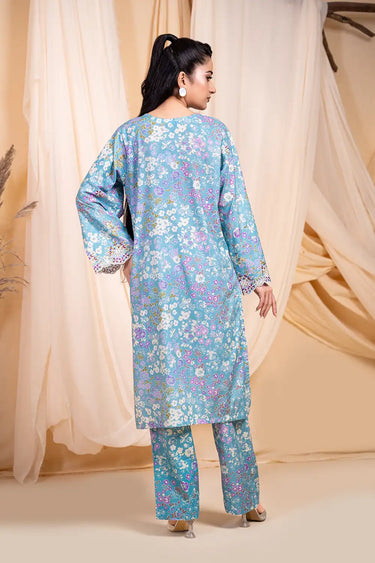 2 Piece - Embroidered Cotton Lawn Suit