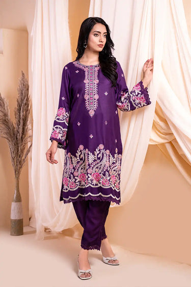 2 Piece - Embroidered VISCOSE Suit