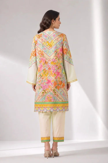 2 Piece - Printed Arabic Lawn Suit