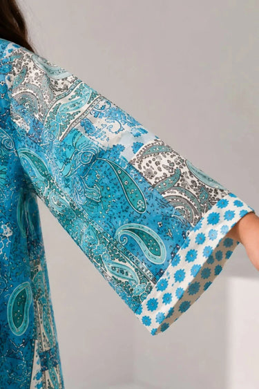 2 Piece - Printed Cambric Suit