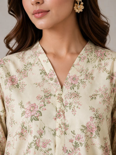 2 Piece - Printed Lawn Suit