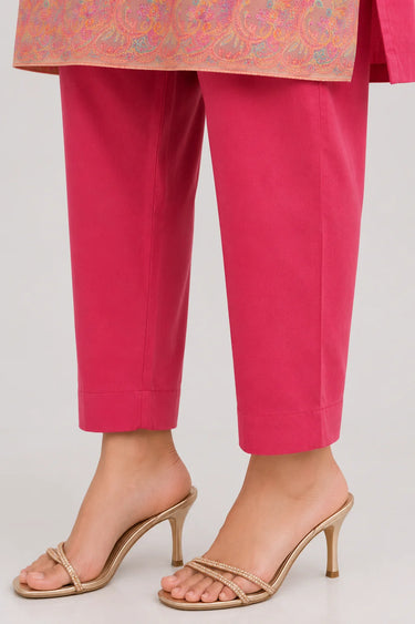 2 Piece - Embroidered Cambric Suit