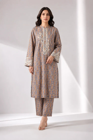 2 Piece - Embroidered Lawn Suit