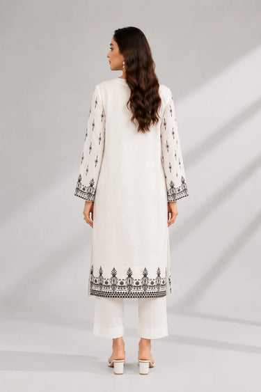 2 Piece - Embroidered Suit