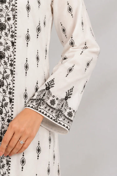 2 Piece - Embroidered Suit