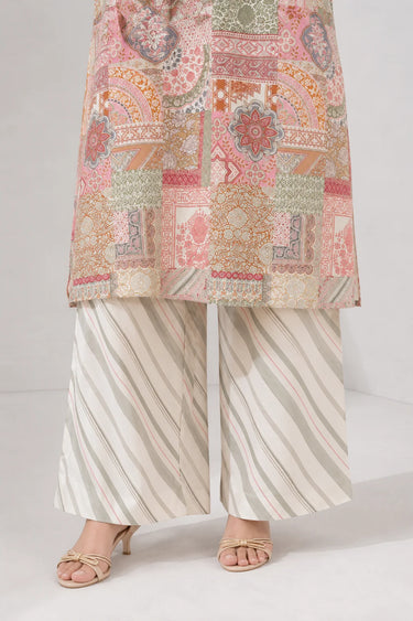 2 Piece - Printed Cotton Lawn Suit