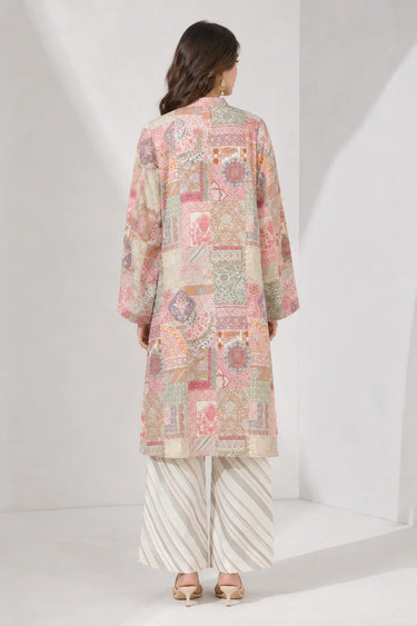 2 Piece - Printed Cotton Lawn Suit