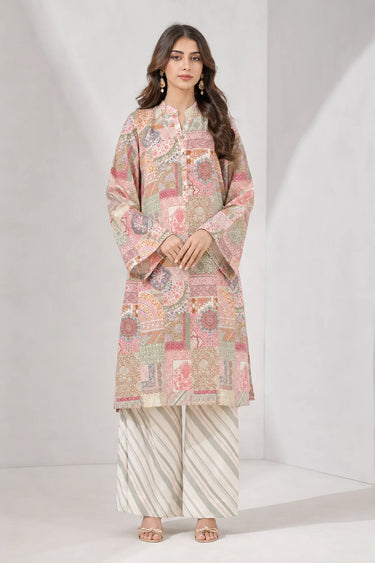 2 Piece - Printed Cotton Lawn Suit