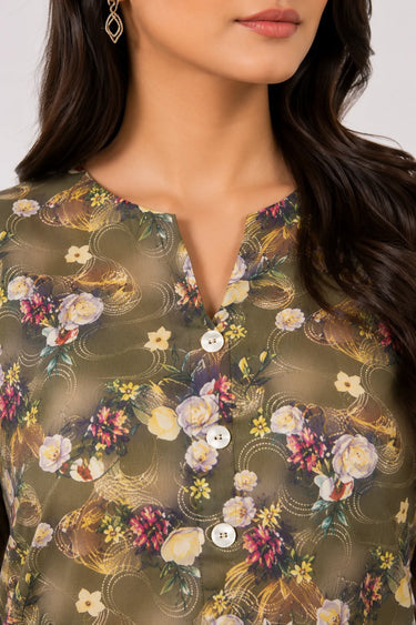2 Piece - Printed Lawn Suit