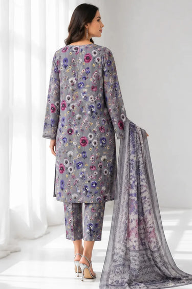 3-PIECE - PRINTED LAWN SUIT