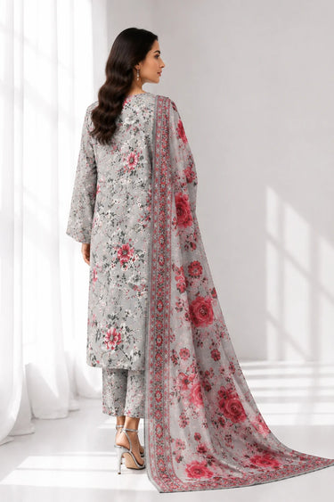3-PIECE - PRINTED LAWN SUIT