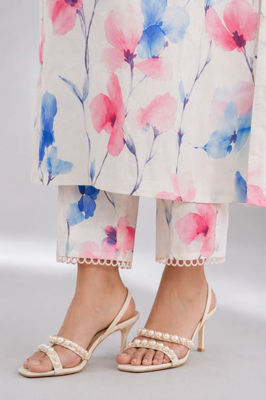 3-Piece - Printed Lawn Suit