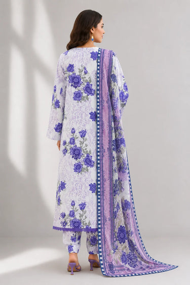 3-Piece - Printed Lawn Suit