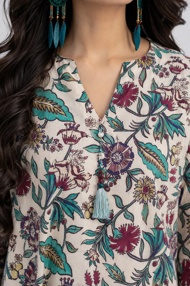 3-Piece - Printed Lawn Suit