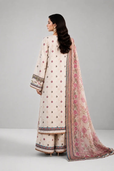 3-Piece - Printed Lawn Suit