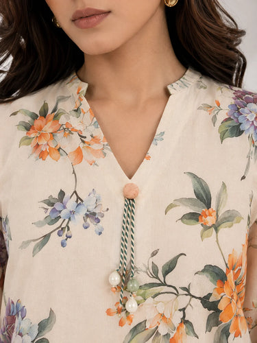 3-Piece - Printed Lawn Suit