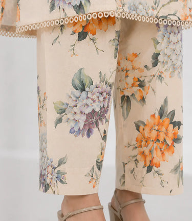 3-Piece - Printed Lawn Suit