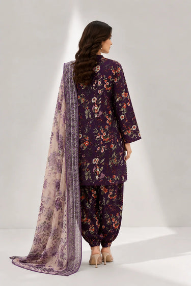 3-Piece - Printed Lawn Suit