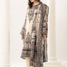 3 Pc Arabic Printed Lawn Unstitched Suit - Prime Point Store