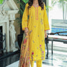 3 Pc Cambric Dyed Embroidered Stitched Suit - Prime Point Store