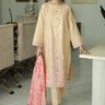 3 Pc Cambric Dyed Embroidered Stitched Suit - Prime Point Store