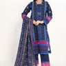 3 Pc Cambric Unstitched Suit - Prime Point Store