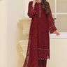 3 Pc Chiffon Unstitched Suit - Prime Point Store