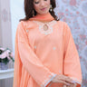 3 Pc Dobby Embroidered Luxury Stitched Suit - Prime Point Store