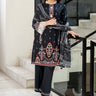 3 Pc Dyed Embroidered Cambric Unstitched Suit - Prime Point Store