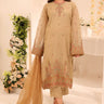 3 Pc Embroidered Chiffon Luxury Stitched Suit - Prime Point Store