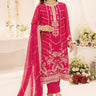 3 Pc Embroidered Chiffon Stitched Suit - Prime Point Store