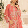 3 Pc Embroidered Chiffon Stitched Suit - Prime Point Store